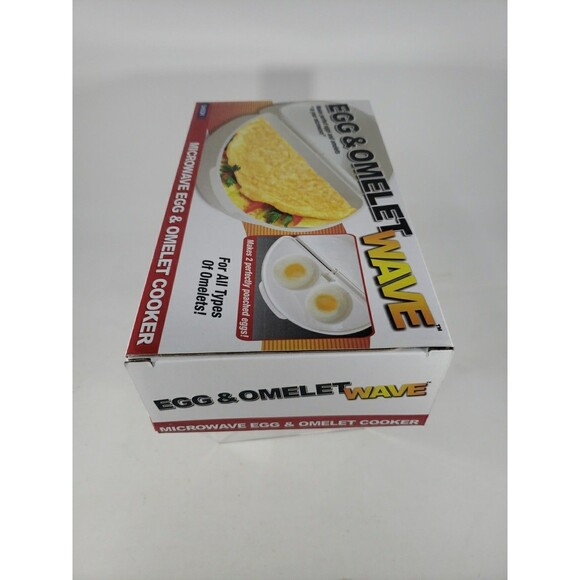 Egg & Omelet Wave Microwave Cooker NEW in Box Makes Perfect Eggs & Omelets Emson - Picture 7 of 15